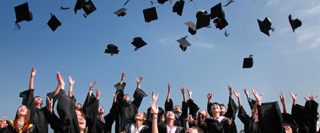 Students after study at Manchester